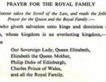 prayer for the queen royal family